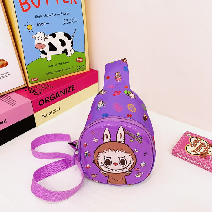 Wholesale Chest Bag Cartoon Anime Cute Kids Crossbody Bag New Printed Children' s Bag