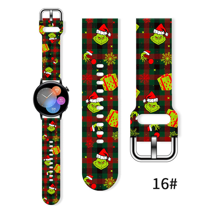 Wholesale Printed Tpu Watch Strap Wrist Strap JDC-WD-NuoQi063