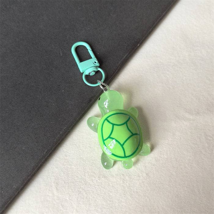 Wholesale Acrylic Luminous Turtle Keychain JDC-KC-HaoXi016