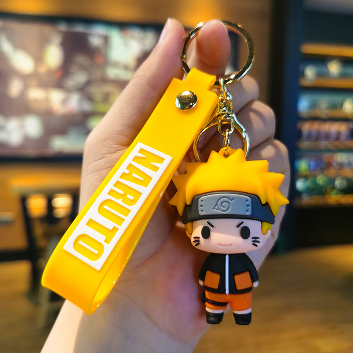 Wholesale Rubber Cartoon Doll Keychain JDC-KC-Tingm195