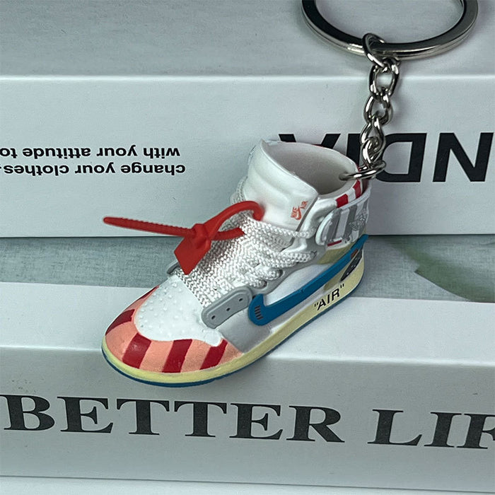 Wholesale PVC Shoe Mold Keychain JDC-KC-XingS001