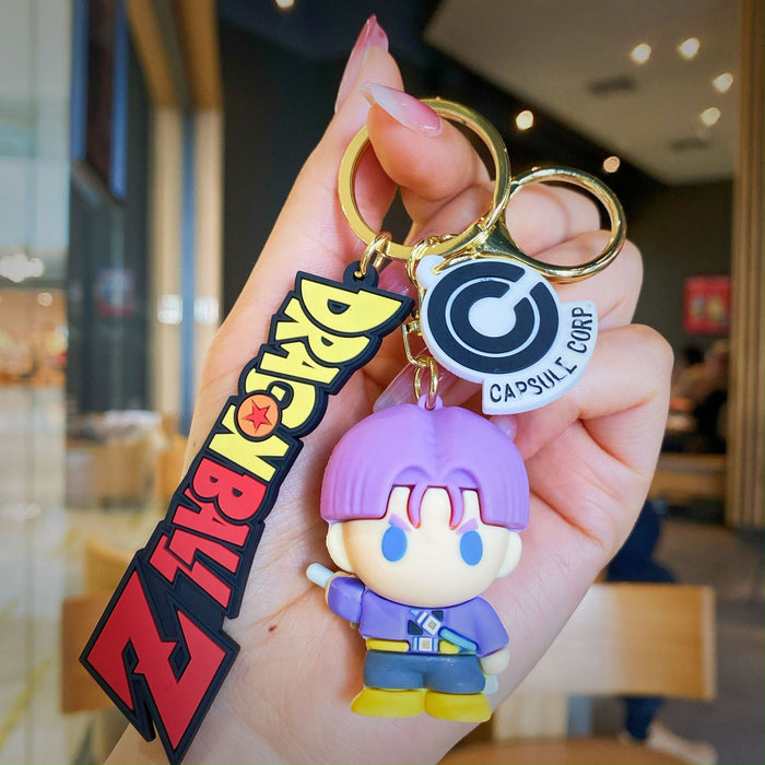 Wholesale Cartoon Doll Silicone Keychain JDC-KC-MingT006