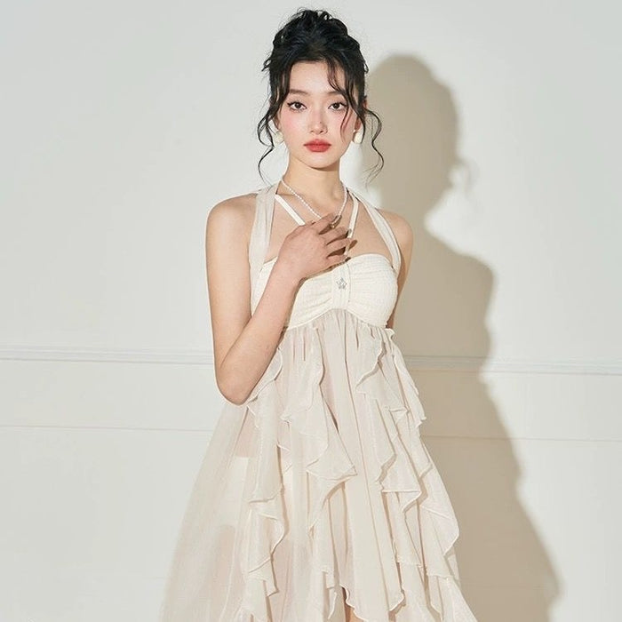 Wholesale Women's beach dress new high-end one-piece vacation swimsuit