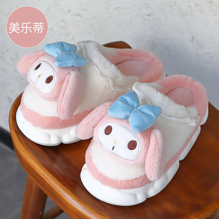 Wholesale Winter Thick Bottom Cartoon Cotton Slippers JDC-SP-Junk001