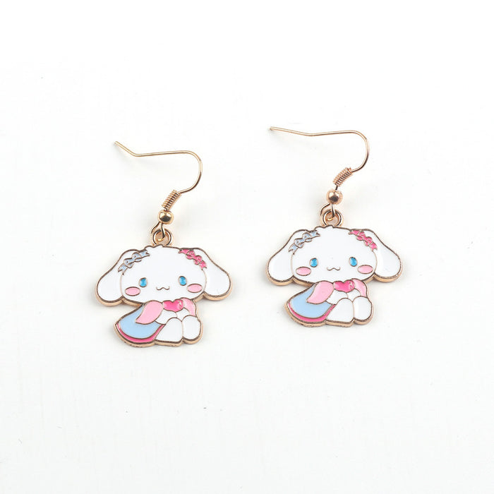 Wholesale Cartoon Alloy Earrings (F) JDC-ES-FuYu002