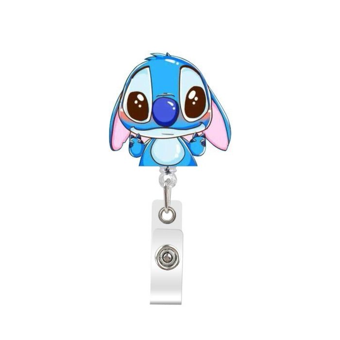 Wholesale Acrylic Cartoon Retractable Keychain JDC-KC-GuXi009