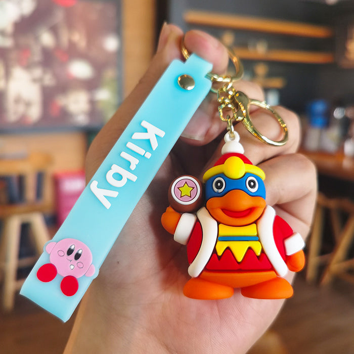 Wholesale Cartoon Silicone Doll Keychain JDC-KC-Tingm301