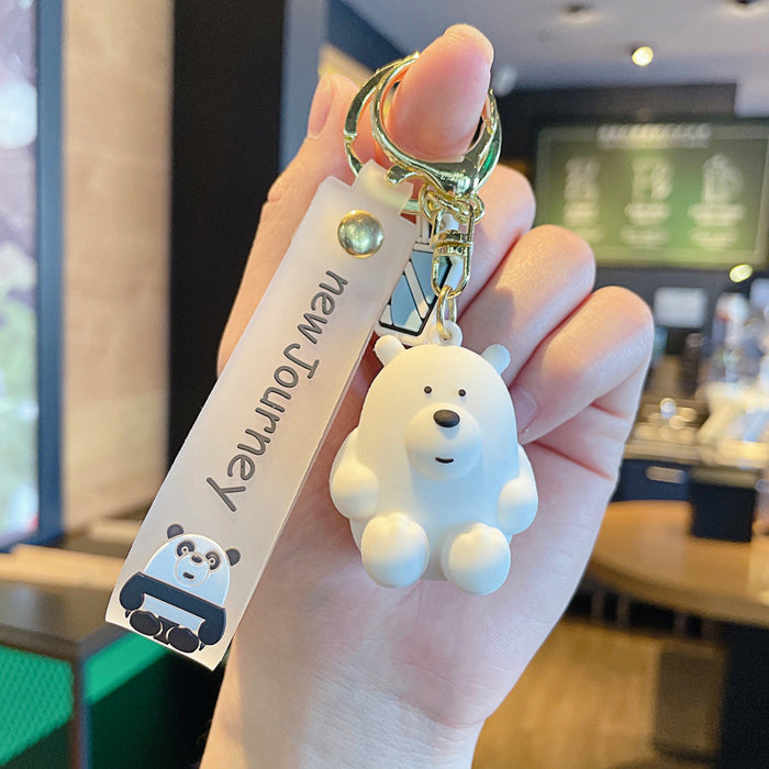 Wholesale Cartoon Doll PVC Keychain JDC-KC-JinG019