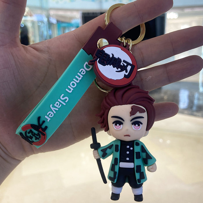 Wholesale Soft Plastic Doll Keychain JDC-KC-Chongli006