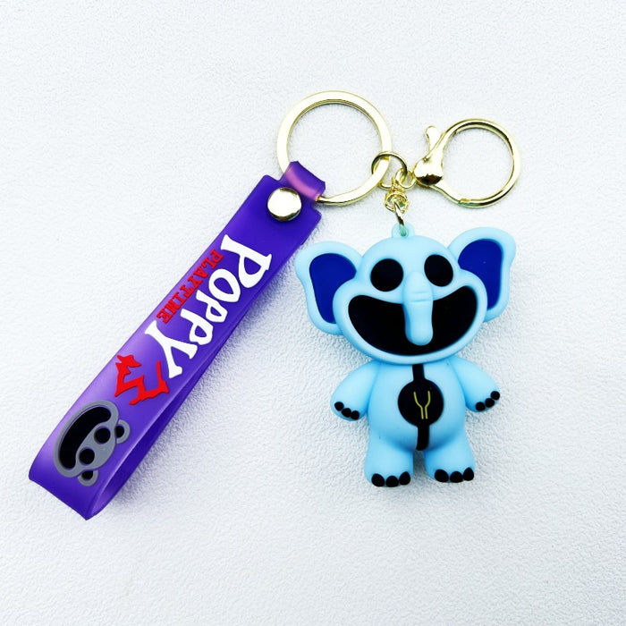 Wholesale PVC Cartoon Doll Keychain JDC-KC-WuYi025