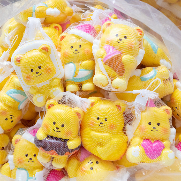 Wholesale 7pcs/set Decompression Internet celebrity hot-selling decompression children' s toy slow rebound pinch