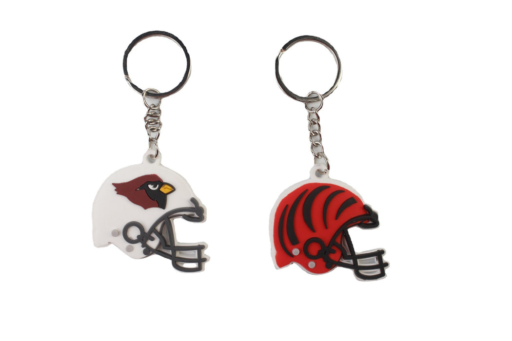 Wholesale Rugby Hat PVC Keychain JDC-KC-MiLai001