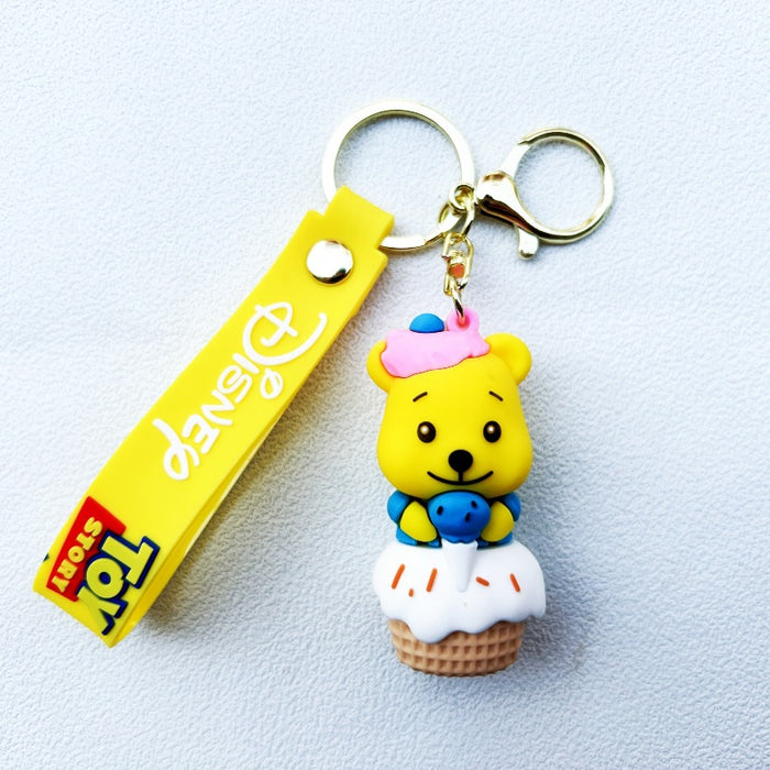 Wholesale PVC Cartoon Doll Keychain JDC-KC-ChuC059