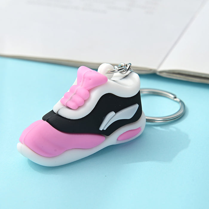 Wholesale 10PCS PVC Sneaker Keychain JDC-KC-AQing009