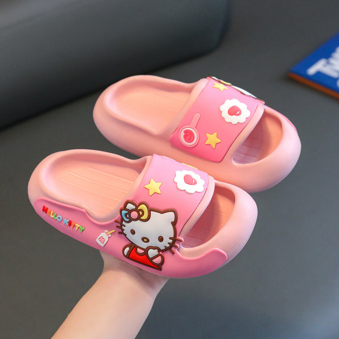 Wholesale EVA Summer Cute Cartoon Children's Slippers JDC-SP-TAN008