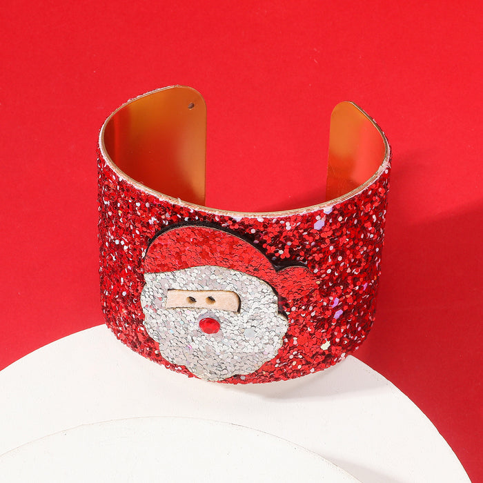 Wholesale Christmas Series Elk Bell Metal Bracelet JDC-BT-JunJie003