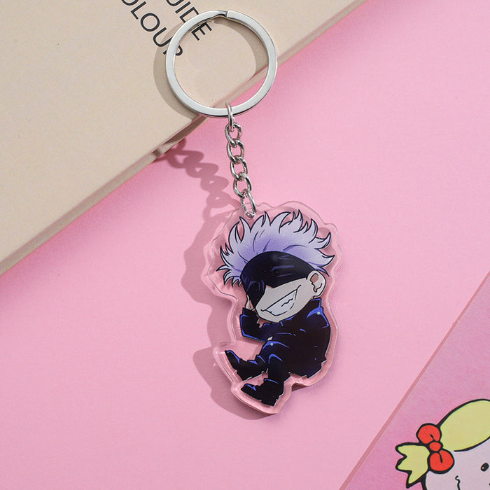 Wholesale Cartoon Cute Acrylic Keychain JDC-KC-AnDao010