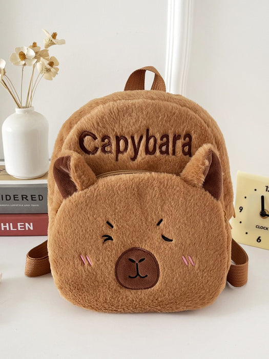 Wholesale Cute cartoon plush backpack bags