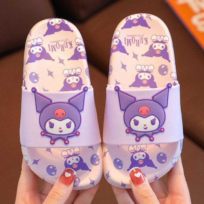 Wholesale Children's Slippers  Girls  Cartoon  Soft Bottom Non-Slip Baby Girls' Sandals