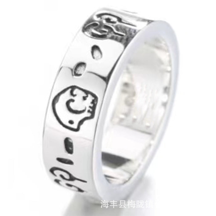 Wholesale Sterling Silver Rings Vintage Couple Rings JDC-RS-JHL001