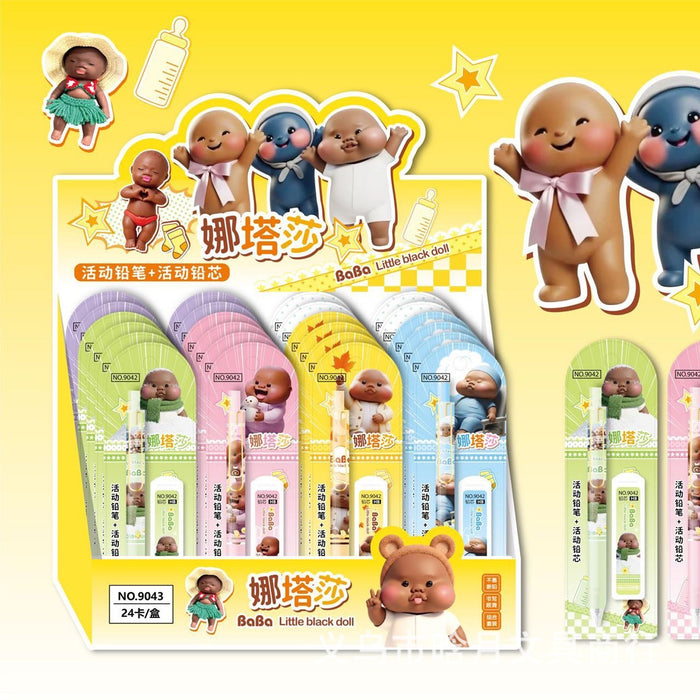 Wholesale Cartoon Automatic Pencil Set Combo Pack
