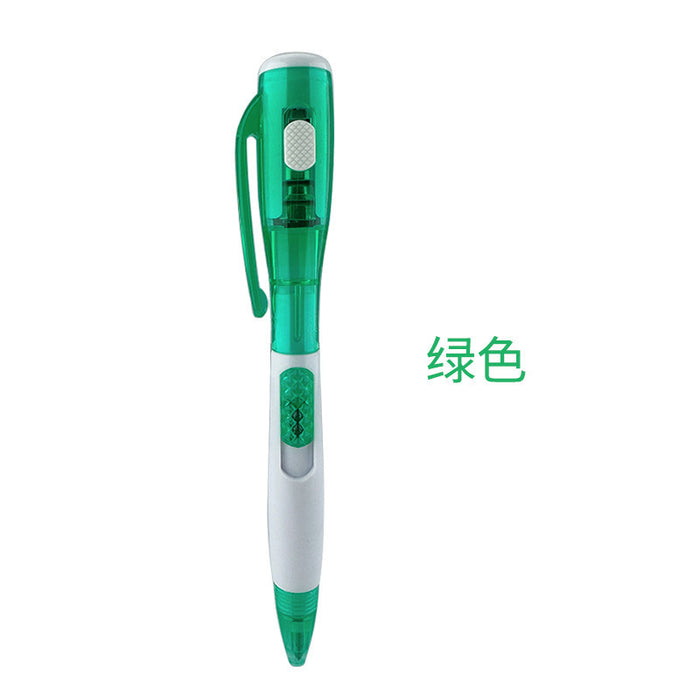Wholesale LED light flashlight ballpoint pen