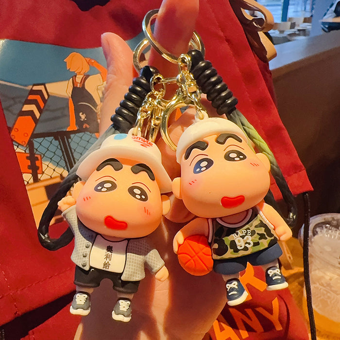 Wholesale Cartoon Doll PVC Keychain JDC-KC-JinG011