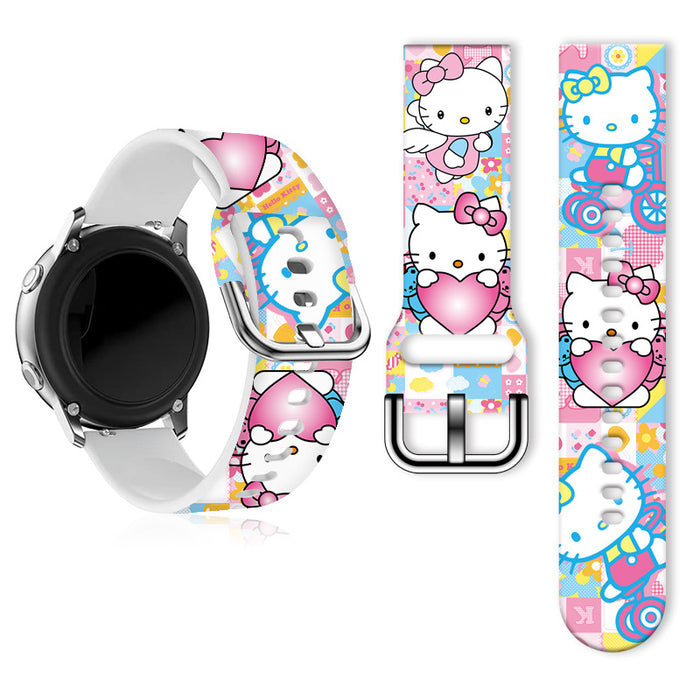 Wholesale Printed TPU Watch Strap Wrist Strap JDC-WD-NuoQi087