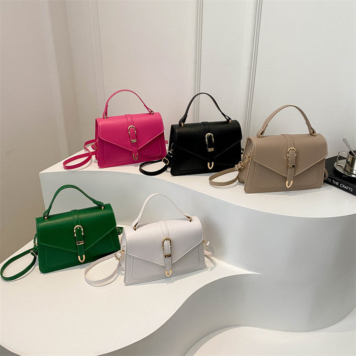 Wholesale Fashion Handbag Messenger Bag Solid Color Shoulder Small Square Bag JDC-SD-ShengShi013