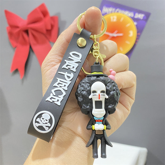 Wholesale PVC Cartoon Doll Keychain JDC-KC-WuYi036