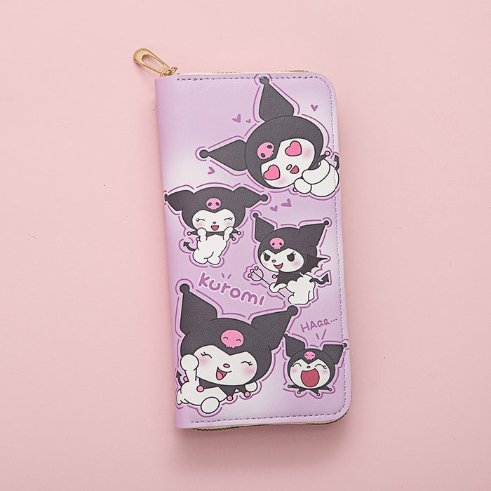 Wholesale Long Wallet Large Capacity Wallet Zipper Card Bag