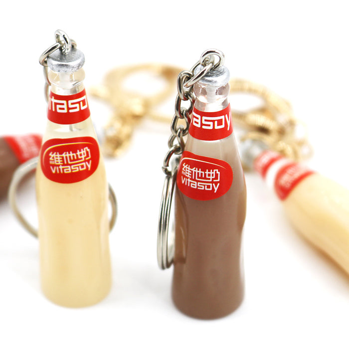 Wholesale Beverage Bottle Resin Keychains JDC-KC-HaoAn015