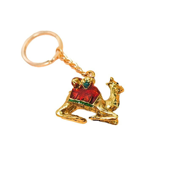 Wholesale Zinc Alloy Camel Keychain JDC-KC-JinY004