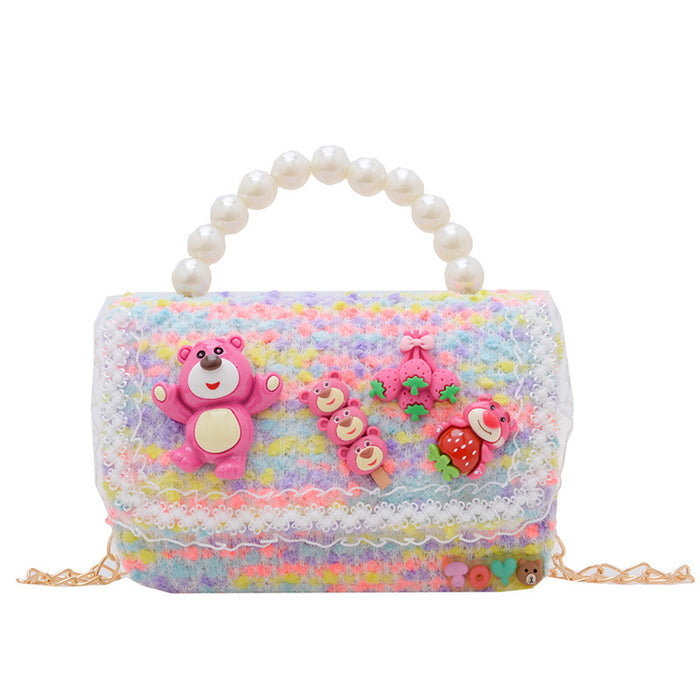 Wholesale Children's Chain Bags Shoulder Bags JDC-SD-GSAT004