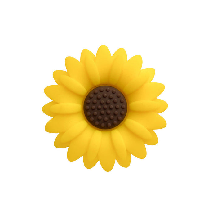 Wholesale 20mm 10PCS Daisy Flowers Food Grade Cartoon DIY Focal beads Silicone JDC-BDS-WDX010