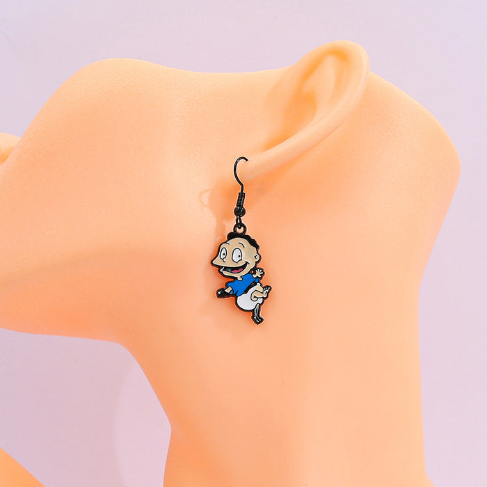 Wholesale Cute Cartoon Pendant Earrings