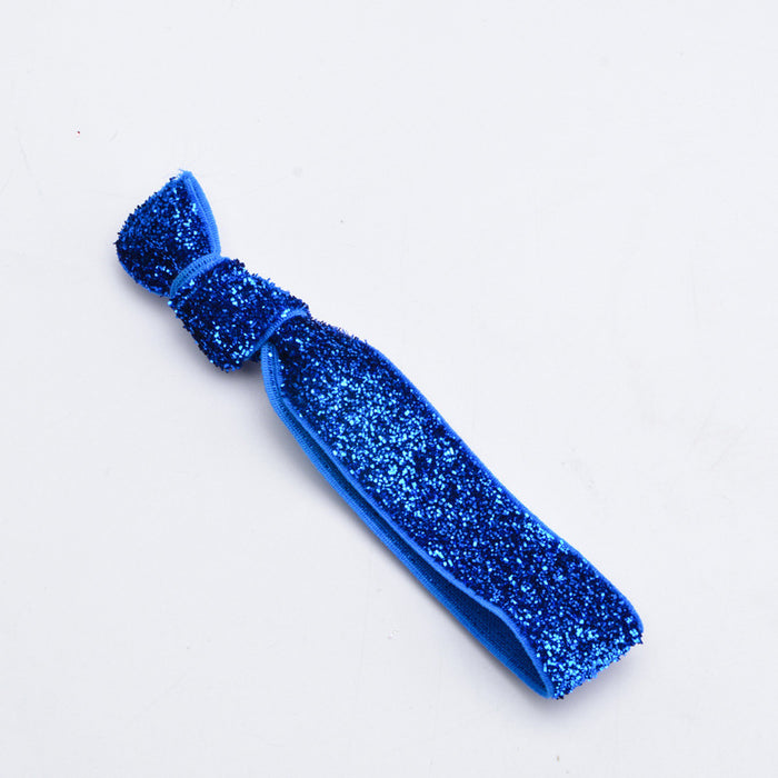 Wholesale Sequin Knotted Hair Tie JDC-HS-CaiS001