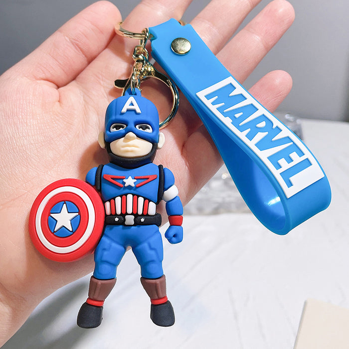 Wholesale Cartoon Avengers Marvel Keychains JDC-KC-QiChao002