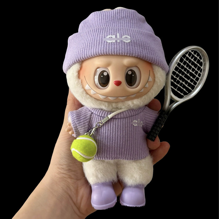 Wholesale Knitted tennis baby clothes sports suit sitting party clothes