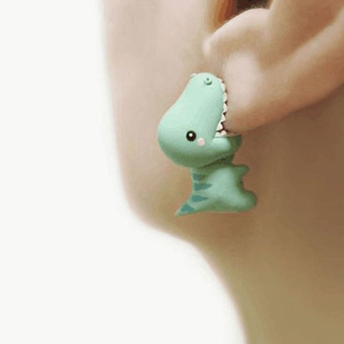 Wholesale Ear studs, ear accessories, spray painted, cute, mini