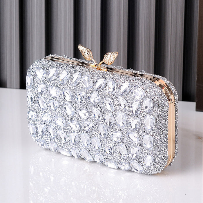 Wholesale Diamond Evening Bag Colorful Resin Diamond Handbag JDC-HB-YiX009