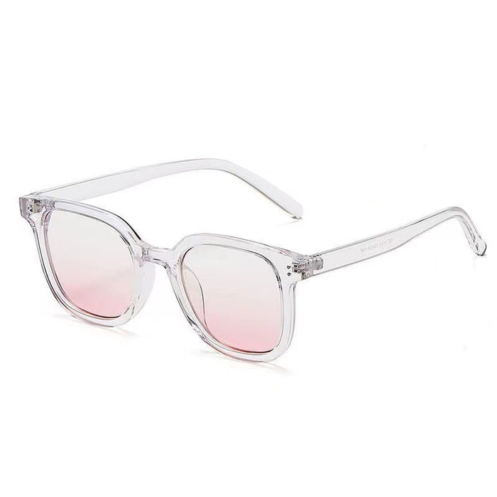 Wholesale  two-point rice nail multi-color sunglasses blush gradient sunglasses summer