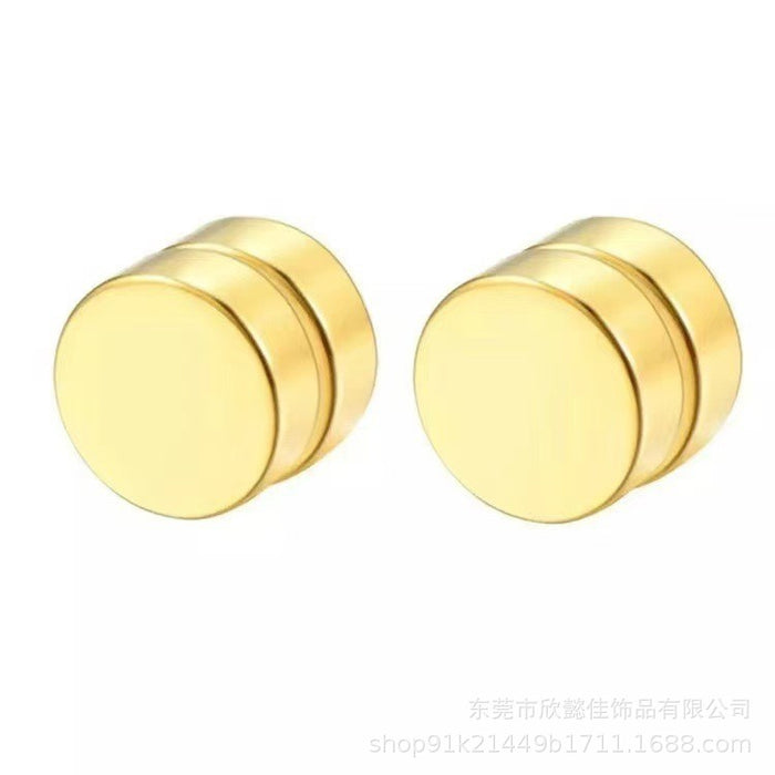 Wholesale Universal magnetic ear clip, stainless steel ear clip without ear holes, high-end magnetic ear studs