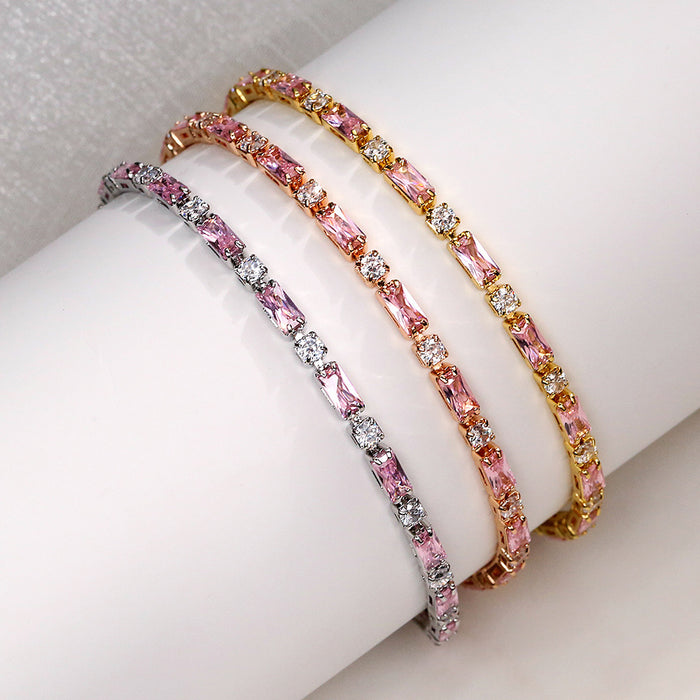 Wholesale diamond zircon bracelet female jewelry  color