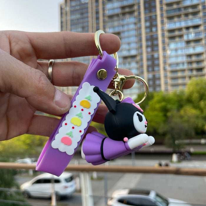 Wholesale Keychain Cute Doll Bag Pendant Hanging Decoration Car Keychain Ring