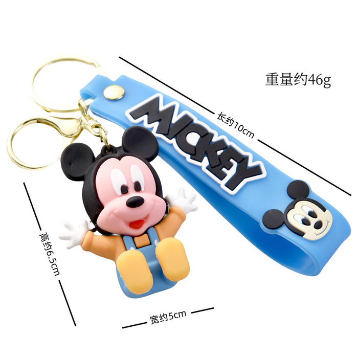 Wholesale Sitting posture keychain cute keychain bag decoration
