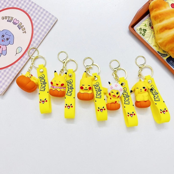 Wholesale PVC Cartoon Doll Keychain JDC-KC-ChuC056