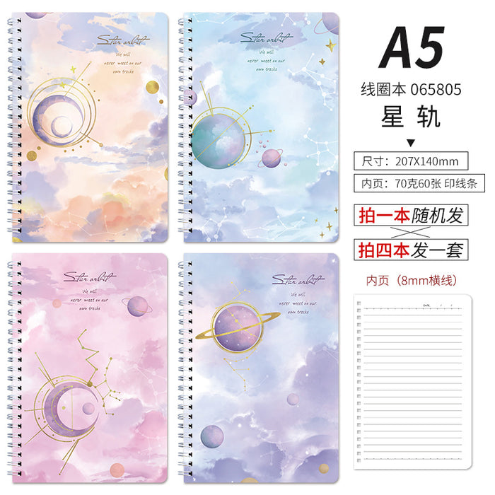 Wholesale Chic Cartoon Panda A5 Loose Leaf Notebook Student Stationery
