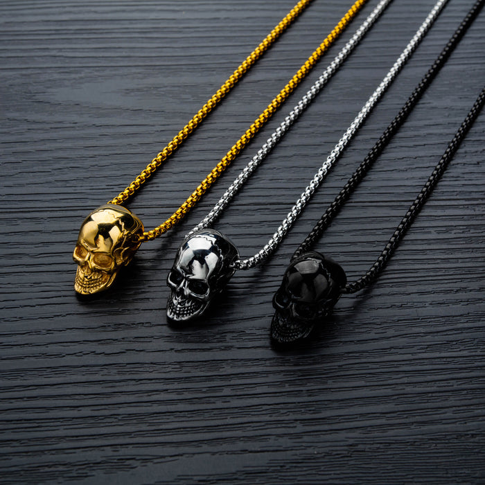 Wholesale Fashionable stainless steel necklace, retro trend, personalized titanium steel accessories