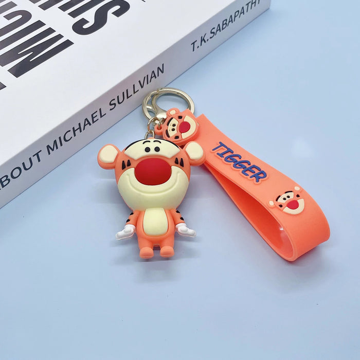 Wholesale Cartoon Doll Silicone Keychain JDC-KC-JuShu042